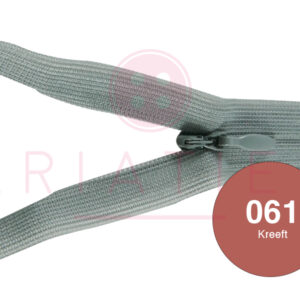 Blinde rits 15 cm - 061 kreeft