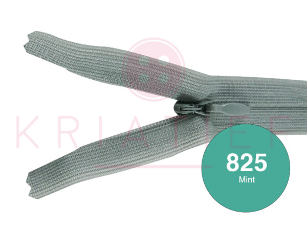 Blinde rits 15 cm - 825 mint
