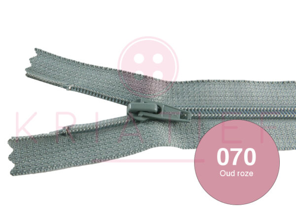 Broekrits 20cm ndb - 070 oud roze
