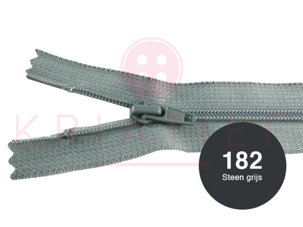 Broekrits 20cm ndb - 182 steen grijs