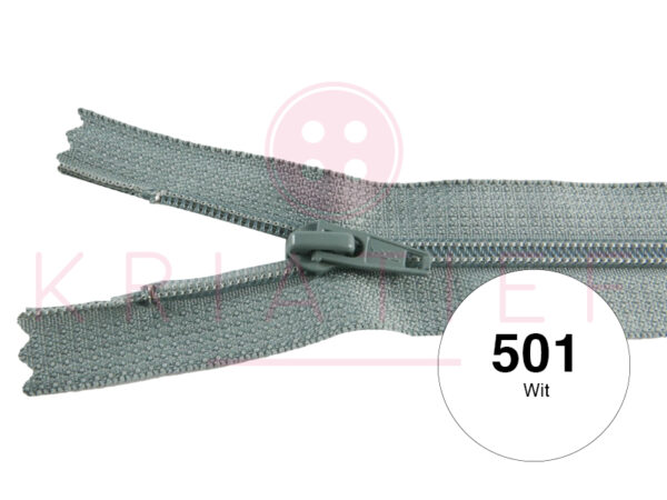 Broekrits 20cm ndb - 501 wit