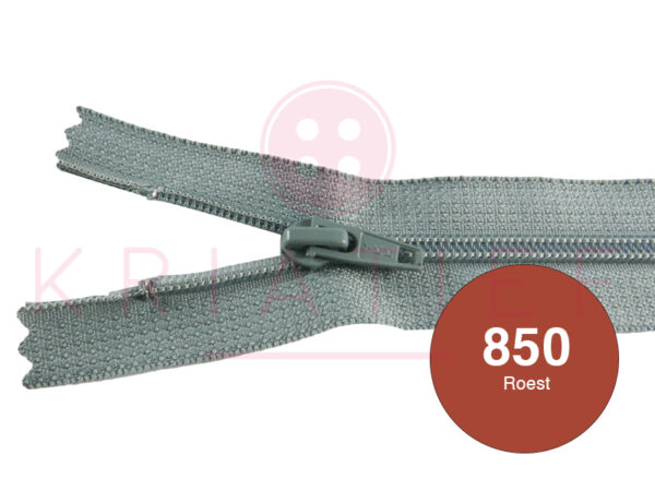 Broekrits 20cm ndb - 850 roest