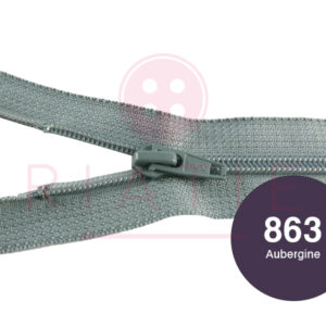 Broekrits 20cm ndb - 863 aubergine