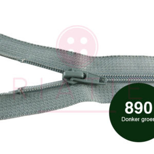 Broekrits 20cm ndb - 890 donker groen