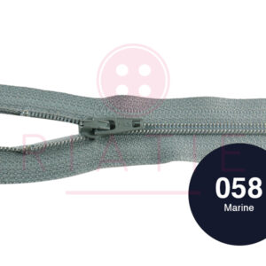 Japon rits 25 cm - 058 marine