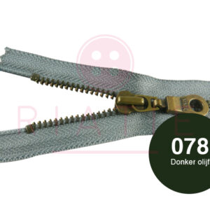 Oogrits br. 22cm ndb 078 donker olijf