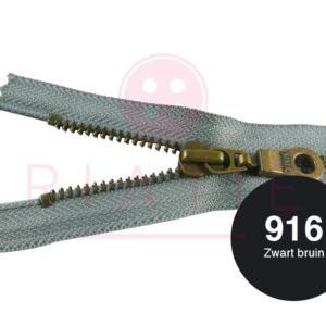 Oogrits br. 80cm db 916 zwart/bruin