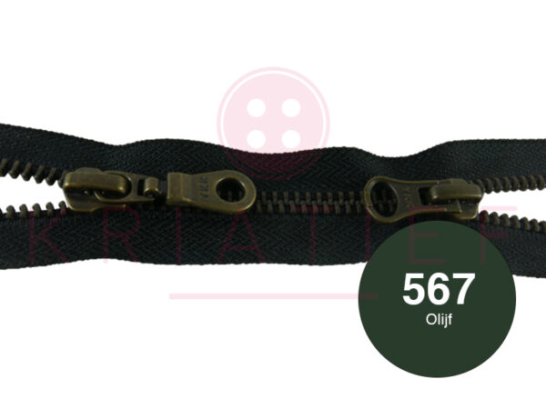 Twgrits 75cm brons 567 olijf
