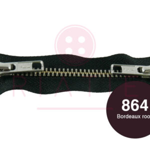 Twgrits 100cm met 864 bordeaux rood