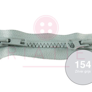 Tweewegrits ptc 75cm 154 zilver grijs