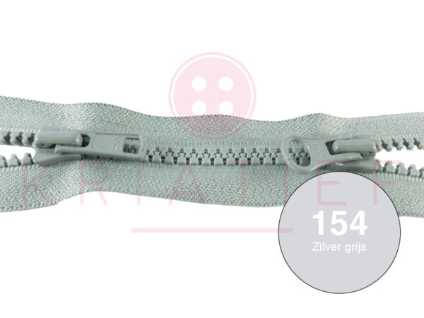 Tweewegrits ptc 75cm 154 zilver grijs