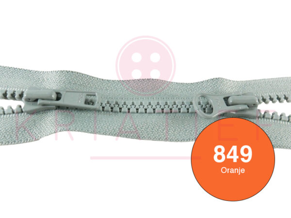 Tweewegrits ptc 80cm 849 oranje