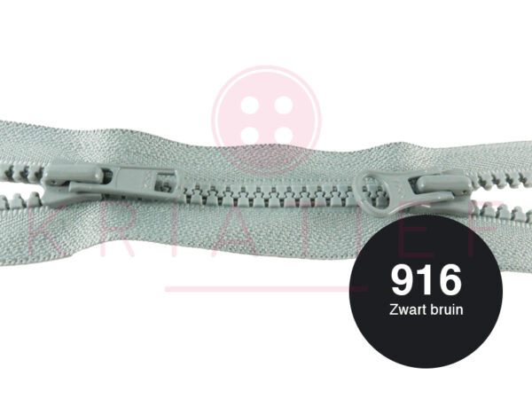 Tweewegrits ptc 80cm 916 zwart/bruin